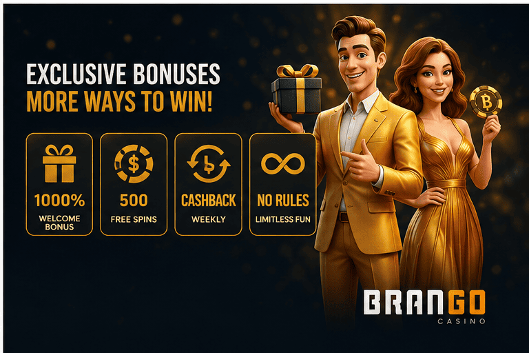 Brango Casino bonuses with welcome bonus free spins and cashback
